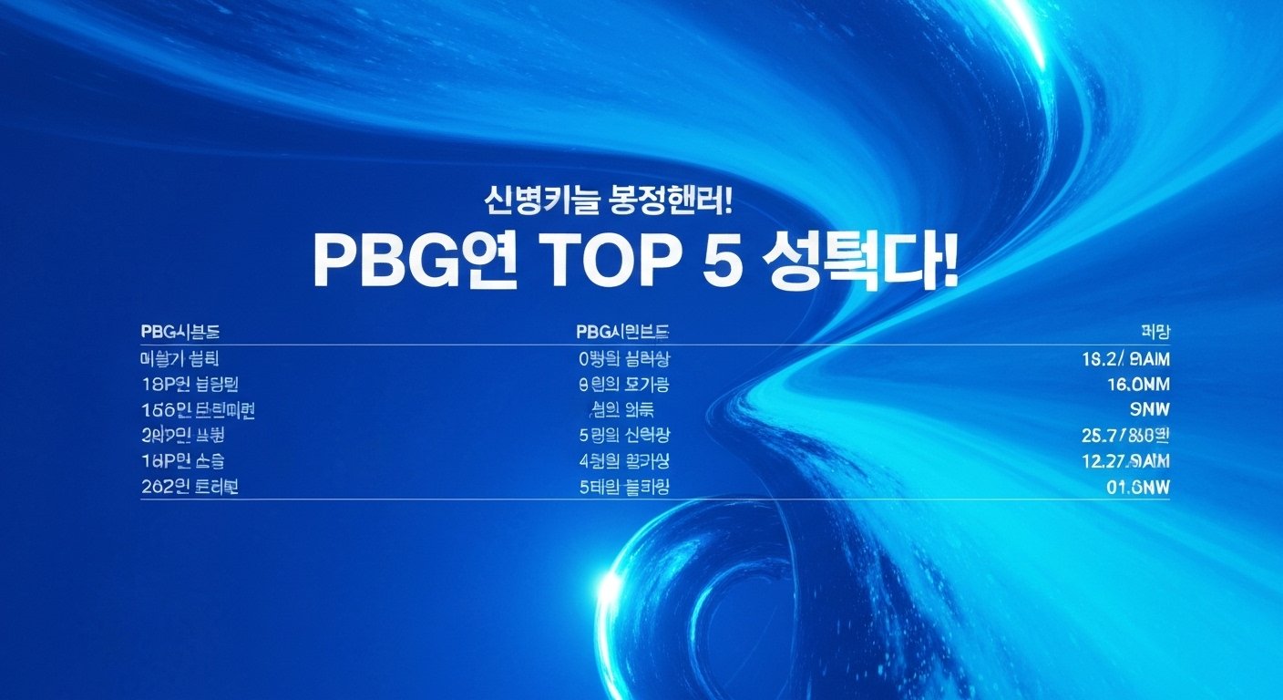 🚨 긴급공개! PBG파워볼 TOP 5 순위! 메타파워볼 코인입금 가능한 사이트 순위 TOP 순위 리스트!