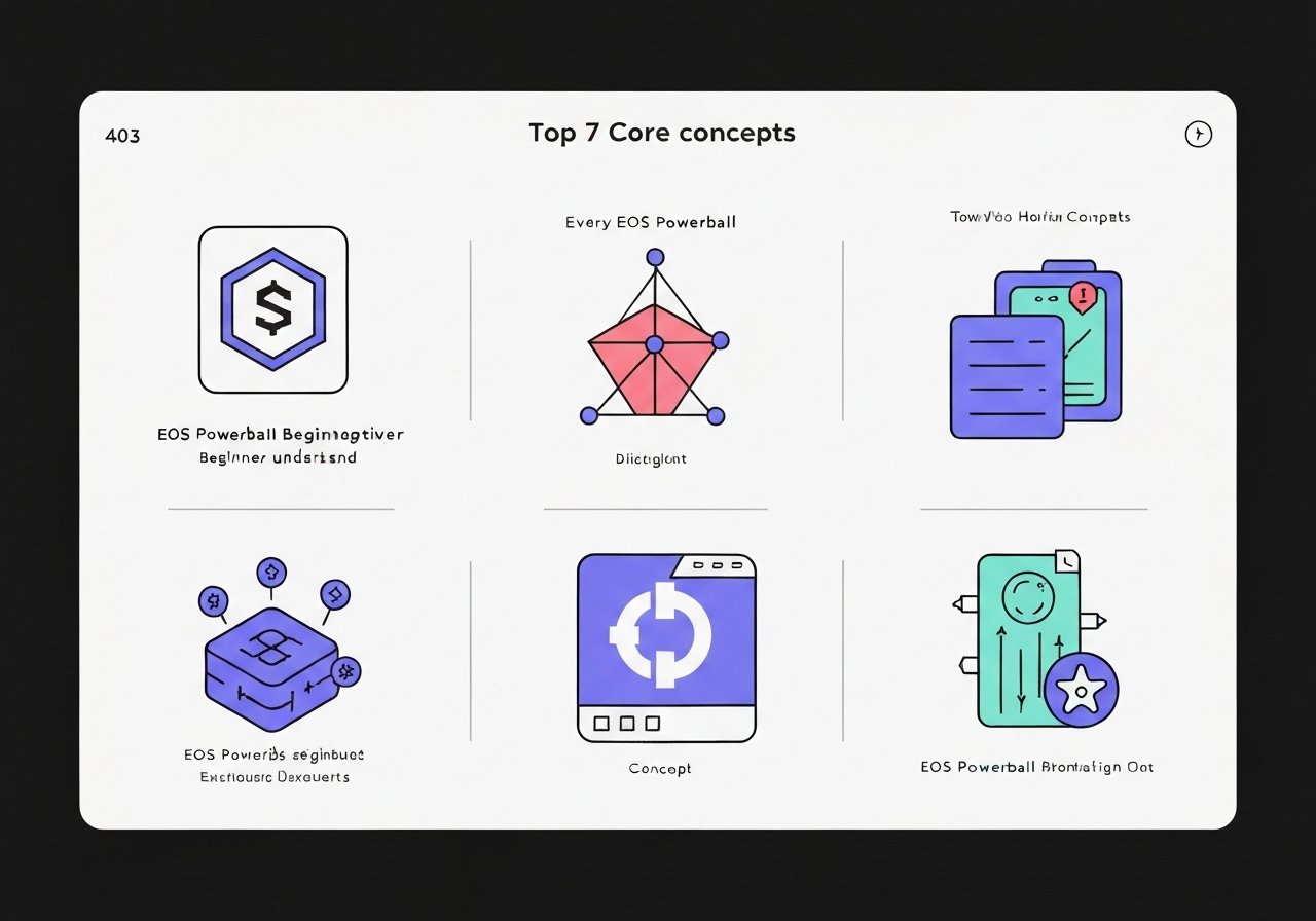 EOS파워볼 입문자 필독! TOP 7 개념 모르면 시작도 하지 마라